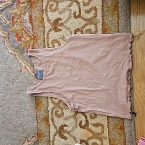 Neutral Taknk Top with Curly Bottom